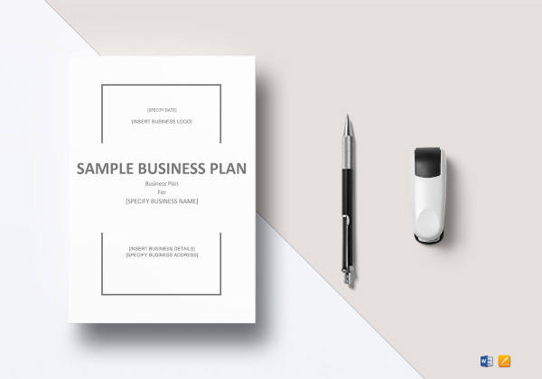 sample business plan template