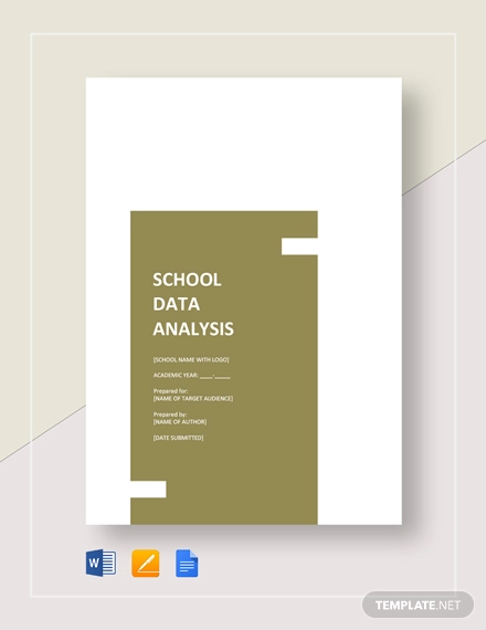 School Data Analysis Example