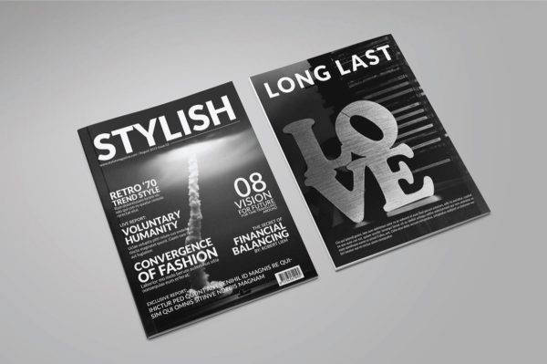 stylish company magazine example1