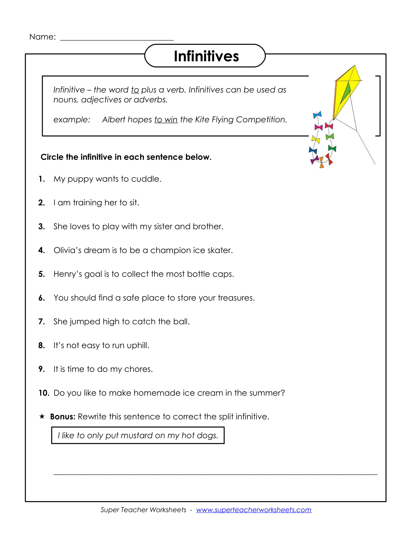 Split Infinitive: Explanation and Examples