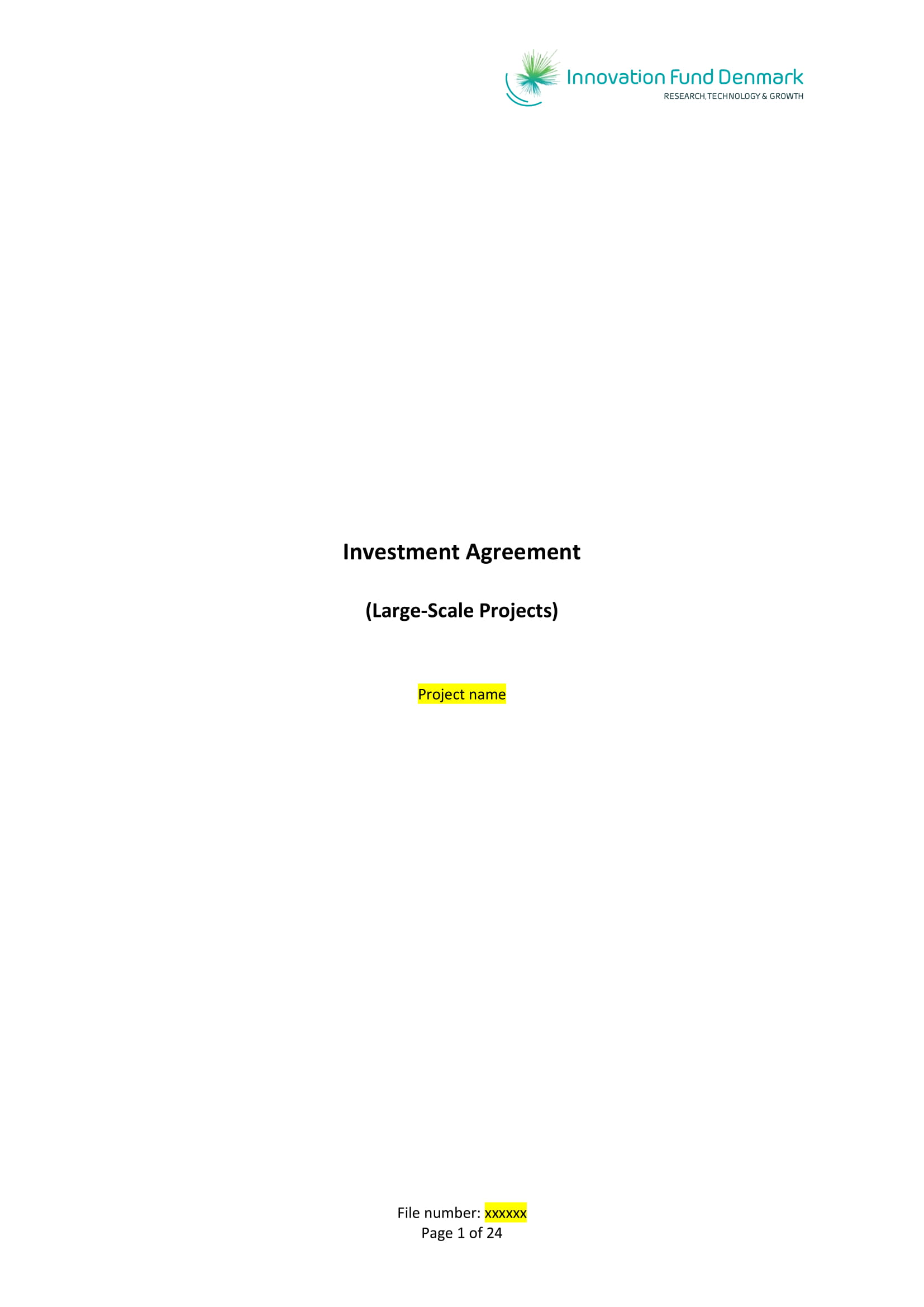 investment agreement
