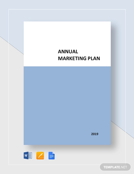 Annual Marketing Plan Template