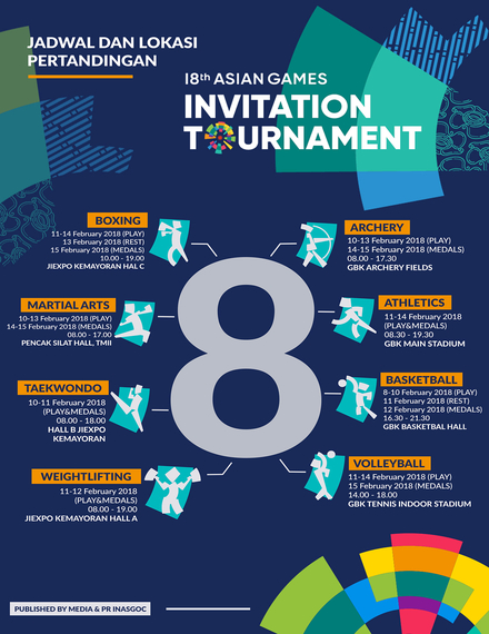 Asian Games Sports Tournament Invitation
