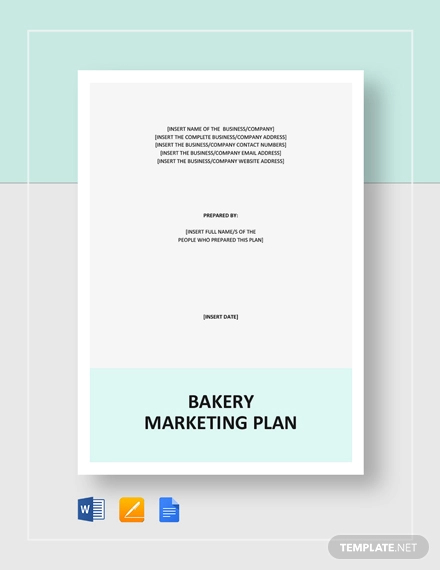 market analysis for bakery business plan