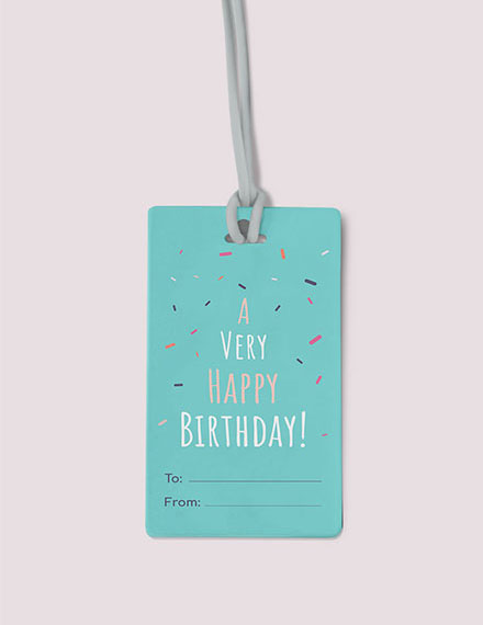 birthday gift tag template