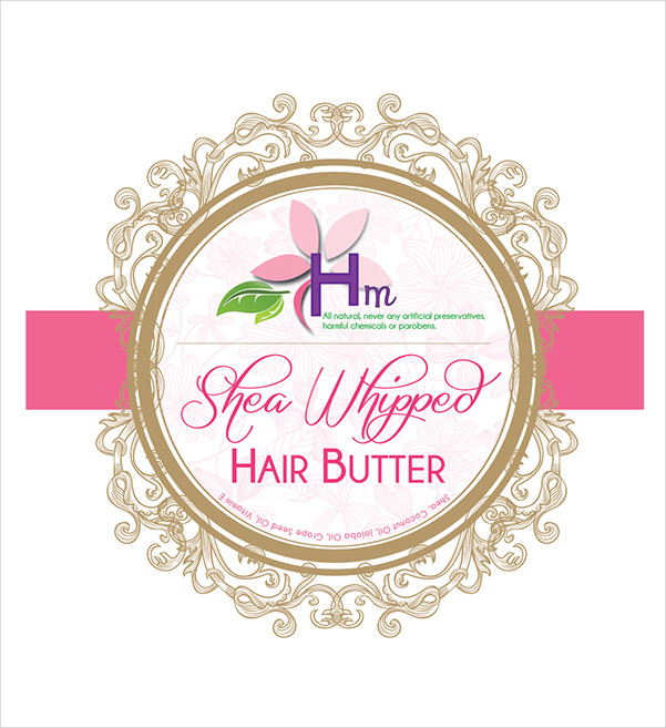 body and hair product label