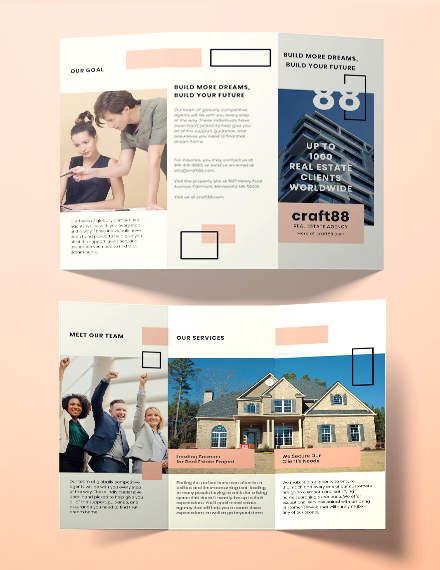 Brochure Real Estate Agency