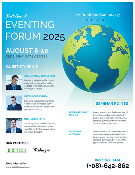 Business Event Flyer
