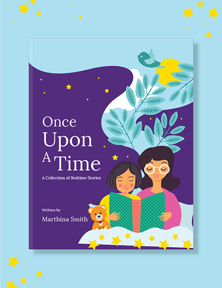 childrens book cover template