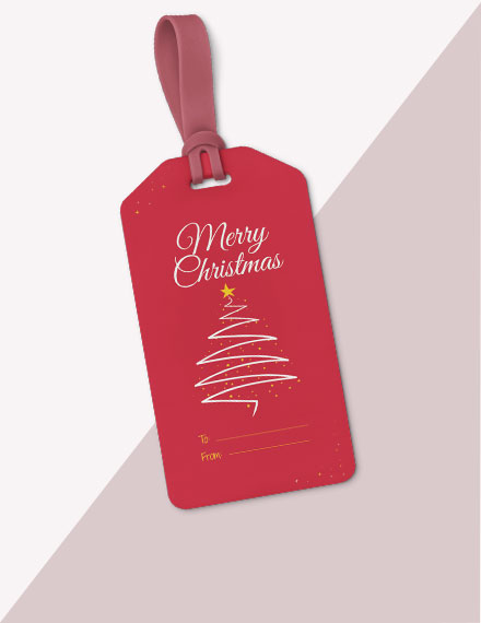 Christmas Gift Tag Template