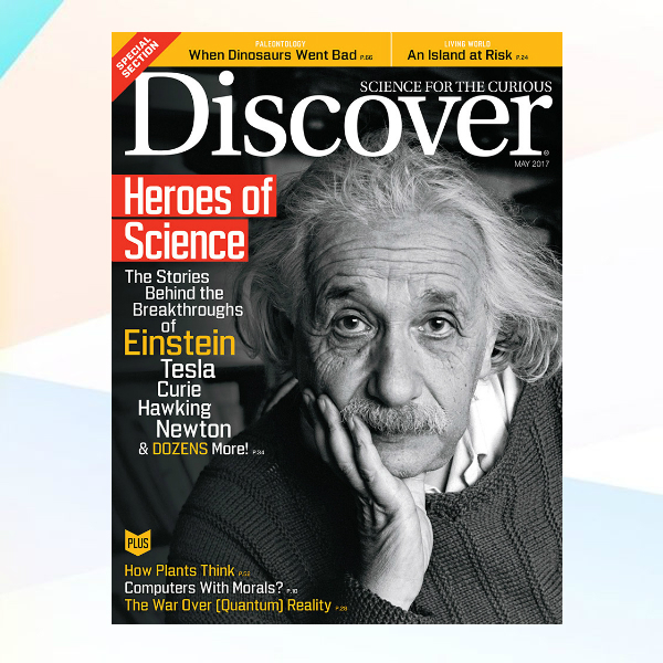 Discover Magazine Cover Example