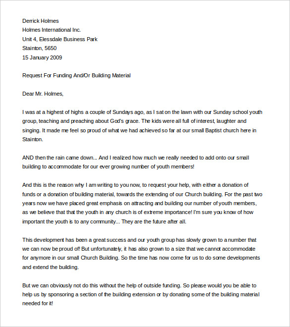 Donation Request Letter1