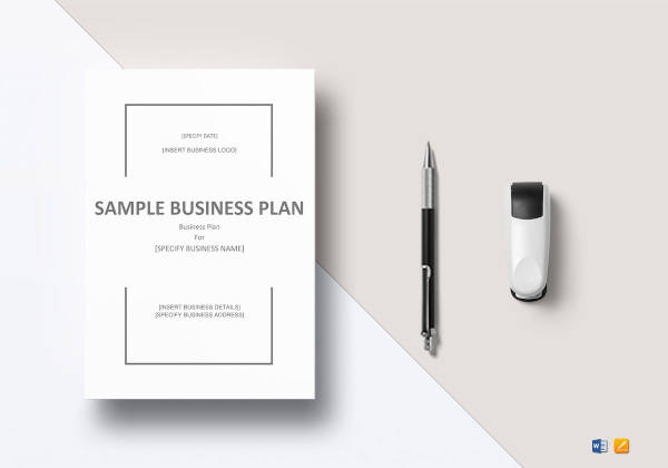 easy to print business plan template