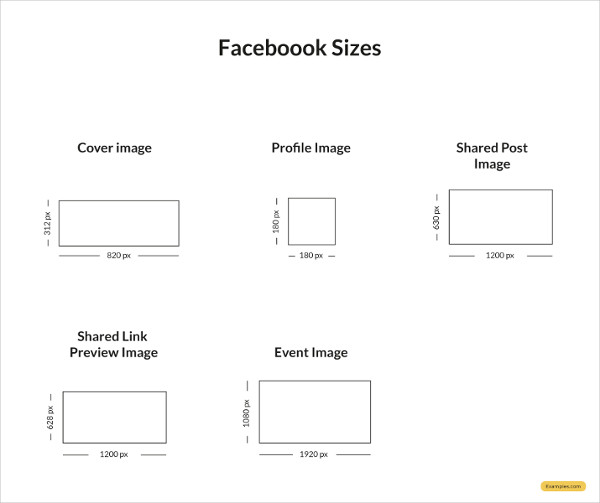 facebook sizes