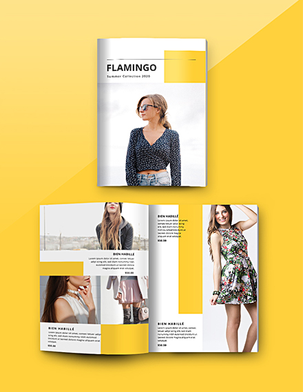 fashion catalog template