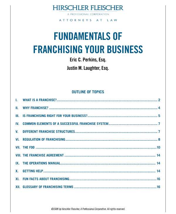 franchising business plan fundamentals1