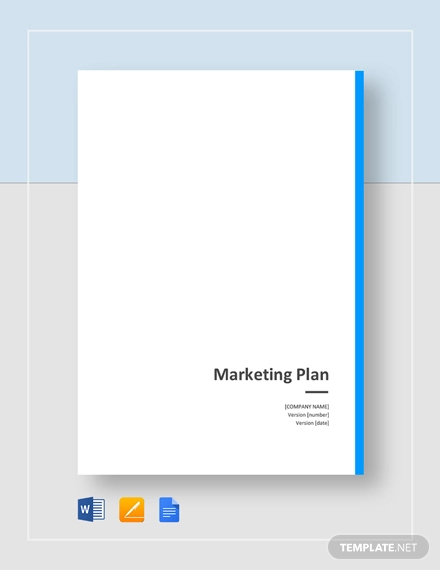 General Marketing Plan Template