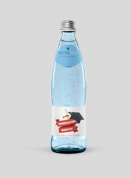 Graduation Water Bottle Label