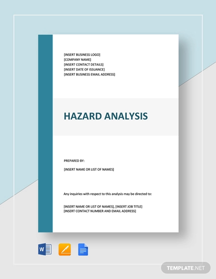 Hazard Analysis Template