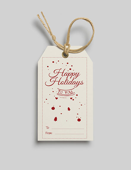 20 Gift Tag Examples Templates And Design Ideas Examples