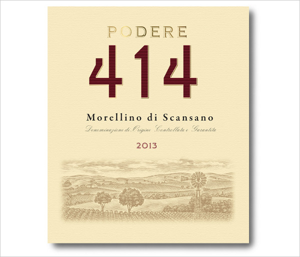 illustrated wine labels 