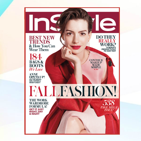 instyle magazine cover sample