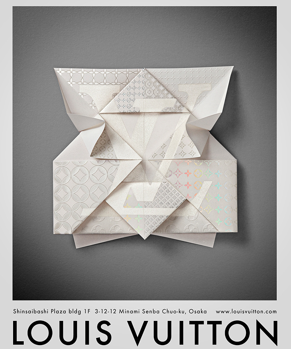 louis vuitton origami invitation
