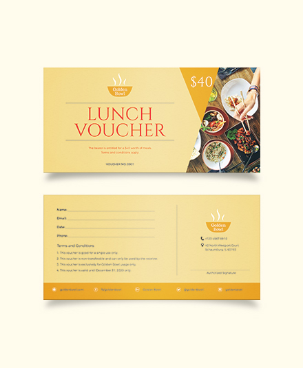 just eat lunch voucher