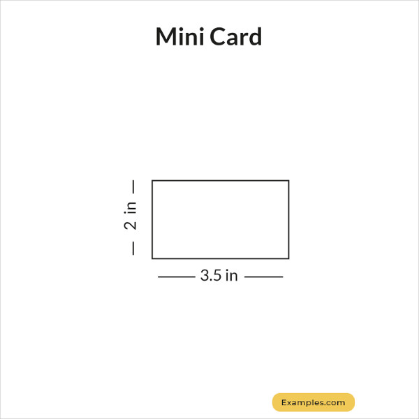 mini card
