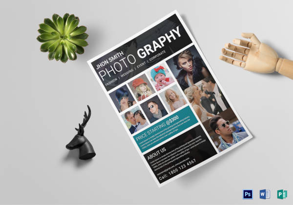 Modern Photography Flyer Template