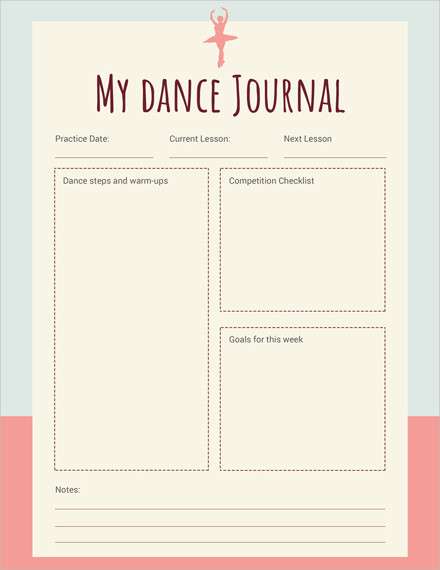 my dance journal1