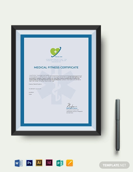 not fit to work medical certificate template