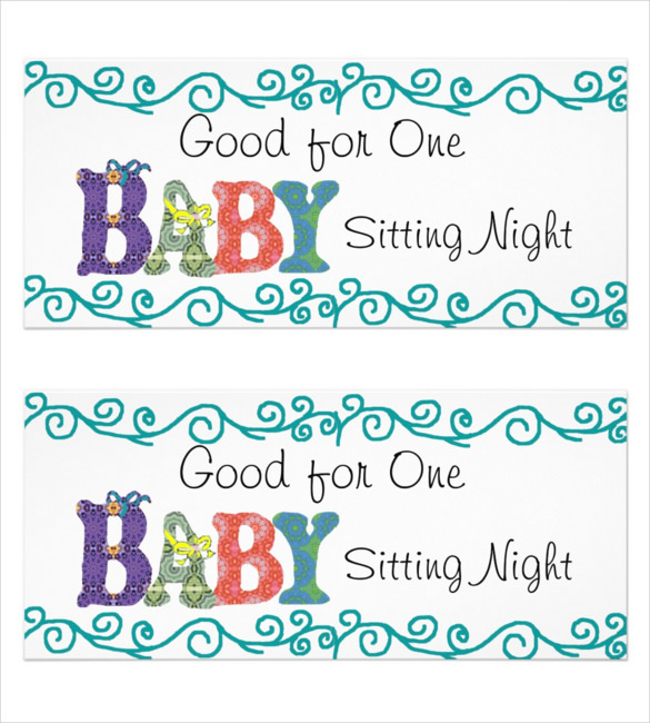 Babysitting Coupon 15 Examples Format Pdf Examples