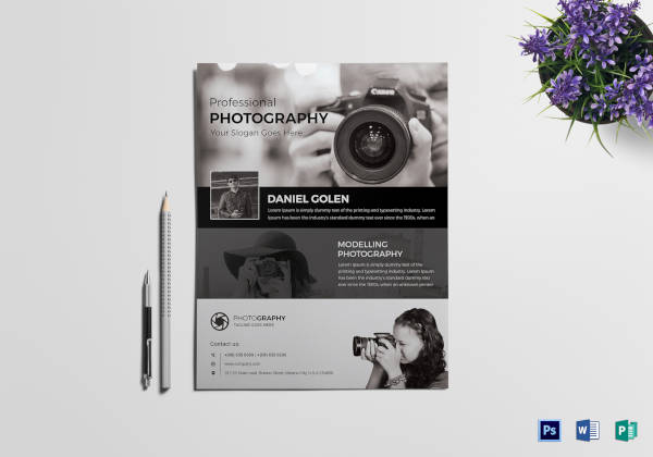 photography flyer template