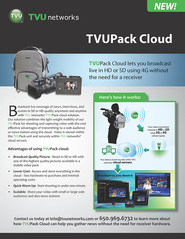 Print Ad and Datasheet Example