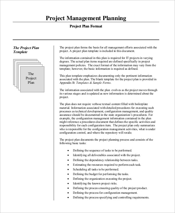 Project Management Plan Example Doc