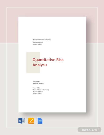 Quantitative Risk Analysis2