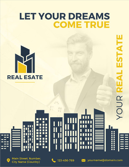 real estate flyer designs