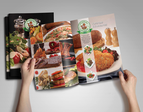 restaurant catalog example