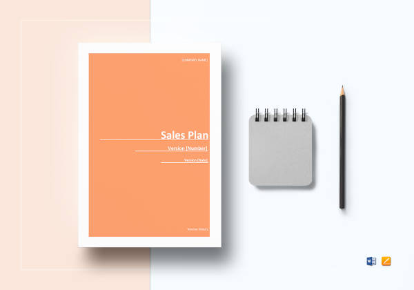 sample sales plan template