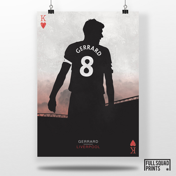 Steven Gerrard Sports Poster