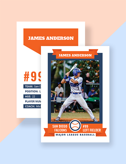Baseball Card Template Word from images.examples.com