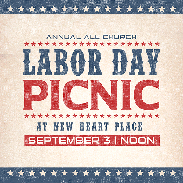 Westgate Chapel Labor Day Poster Design