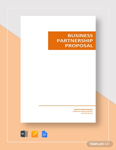 business partnership proposal template2