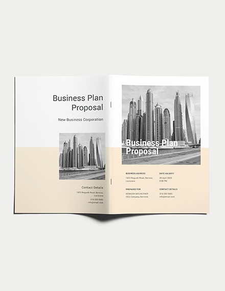 business plan proposal sample