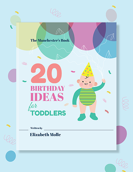 Childrens Birthday Book Cover