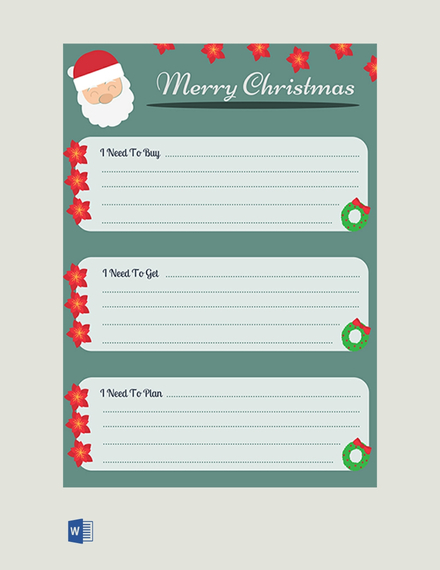 christmas gift list