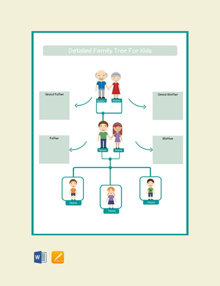 detailed family tree