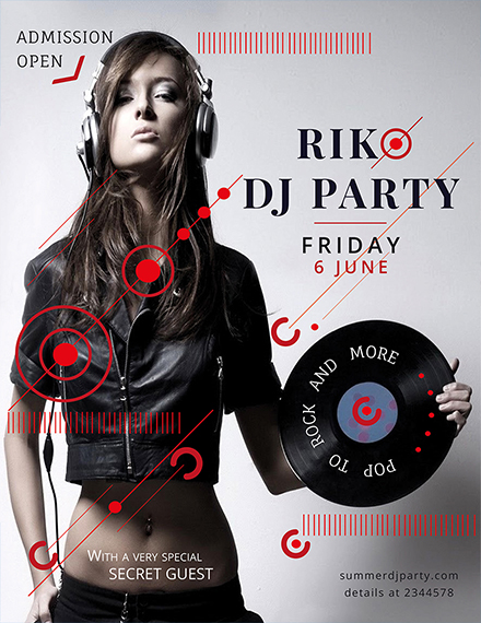 Dj Party Flyer