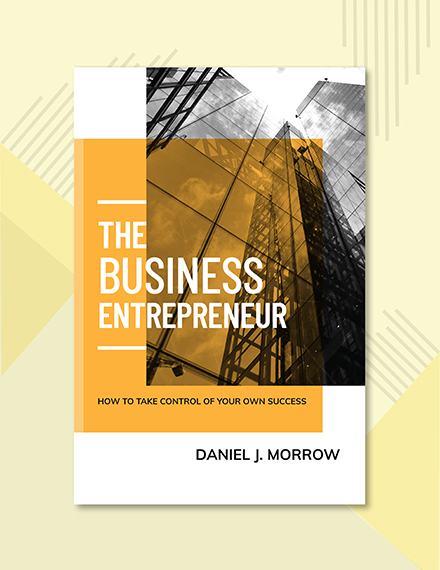 entrepreneur book cover template